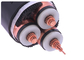 3 핵심 중간 전압 PVC 칼집 33kV XLPE 전기 케이블 협력 업체