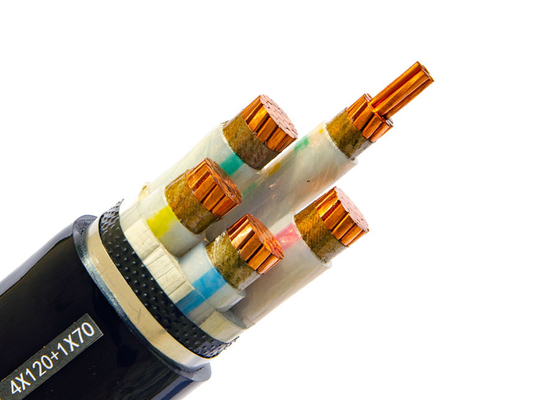 중국 성화 전력 케이블 저전압 다심 동 Xlpe 전기 케이블 IEC 60228 Class 2 협력 업체