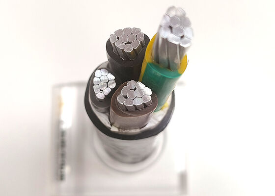 중국 N2XY 4x95mm2 Oxygen-Free Copper PVC Insulated Multi-core Power Cable for Power Station 0.6/1kV 공급자