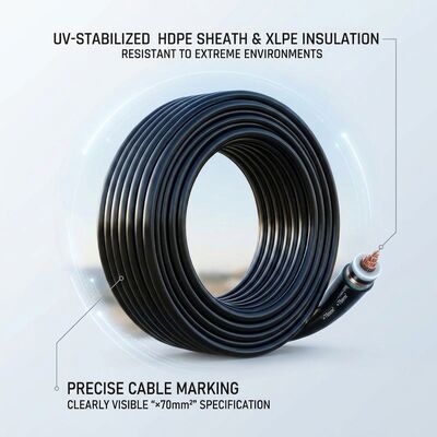 중국 Aerial Bundled 0.6/1kV 3x70+54.6+16mm2 XLPE Insulated Overhead Line Cable 공급자