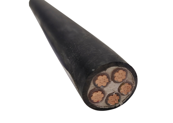 1.5-400mm2 검은색 XLPE 단열 IEC 표준 산업 전력 케이블 협력 업체