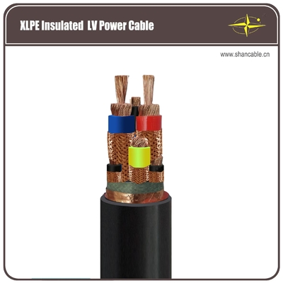 0.6kv 5 코어 XLPE 단열 케이블 산업용 협력 업체