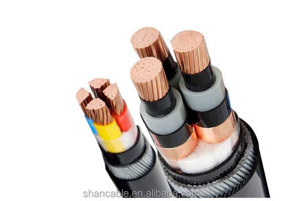 100피트 길이 낮은 연소 제로 할로겐 케이블 0.8mm 재킷 두께와 18AWG 선도자 가이드 협력 업체