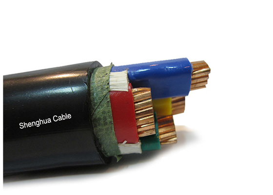 상하이 첸후아 5 코어 PVC 단열 및 껍질 0.6/1kV 무장 알루미늄 전도 케이블 협력 업체