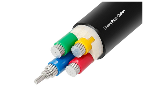 상하이 첸후아 전력 케이블 1kV 알루미늄 선도자 PVC 단열 및 껍질 두 코어 무장 전력 케이블 협력 업체