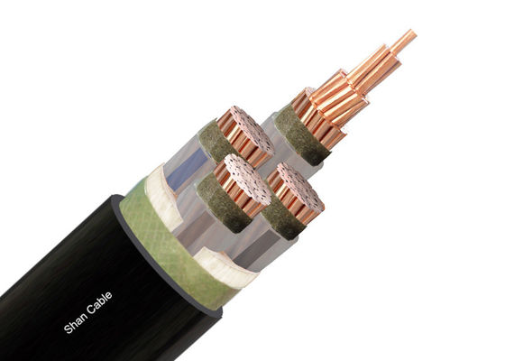 NYY 4x25mm2 Oxygen-Free Copper PVC Insulated Power Cable for Underground Use 0.6/1kV 공급자