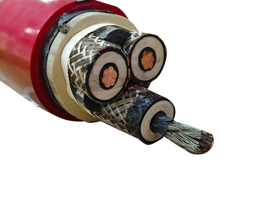 첸후아 전력 케이블 금속 차단 고무 껍질 케이블 0.66 / 1.14 KV CE KEMA 인증 협력 업체