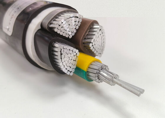 N2XRY 4x35mm2 Oxygen-Free Copper PVC Insulated Wire Armoured Power Cable for Underground 0.6/1kV 공급자