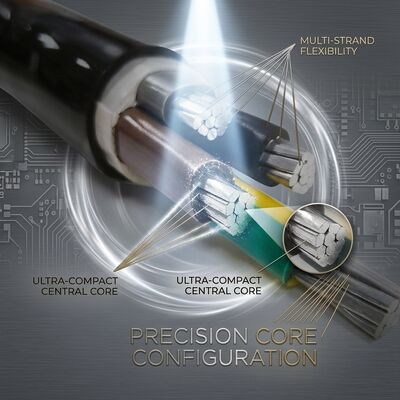 NYM 3x2.5mm2 UV Resistant PVC Insulated Cable Outdoor Lighting 450/750V IEC60228 공급자