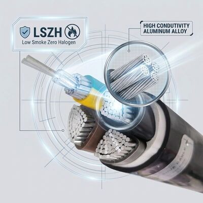 NYY 1x120mm2 PVC Insulated Single Core Cable 90C Power Station 0.6/1kV IEC60502