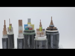 가동 가능한 PVC XLPE에 의하여 격리되는 고압선 구리 지휘자 35KV