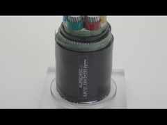 XLPE 단열재 AWA는 전기 케이블 PVC 덮개 하나의 핵을 강화했습니다