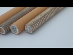 격리된 비유기적인 꼰 동선 고온 케이블 0.6 / 1 KV
