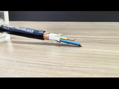 폴리바이닐 클로라이드 단열된 폴리바이닐 클로라이드 껍질로 된 구리 제어 케이블